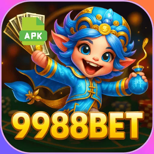 Imagem promovendo download do APK oficial 9988bet para Android