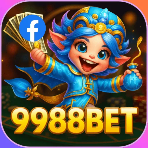 Imagem promovendo a página oficial da 9988bet no Facebook