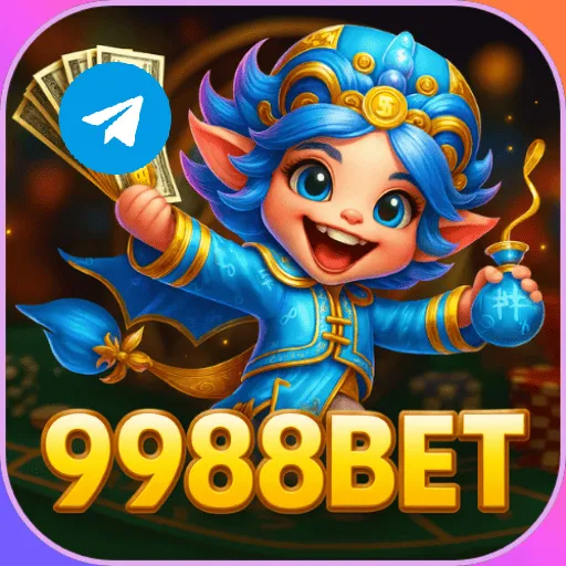 Imagem promovendo o canal oficial da 9988bet no Telegram